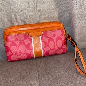 Coach Wristlet Wallet- Authentic
